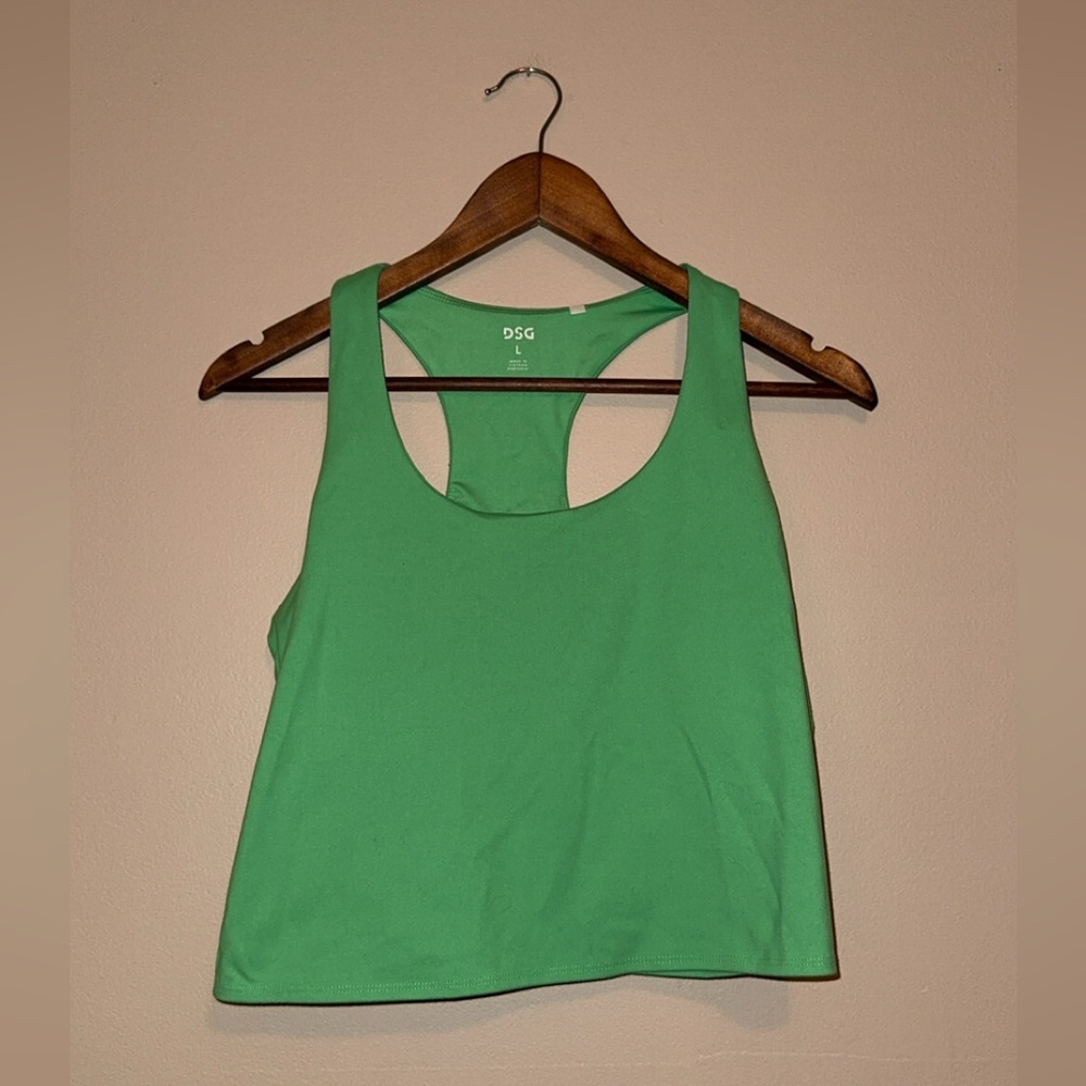 DSG Women's Vibrant Green Crop Top